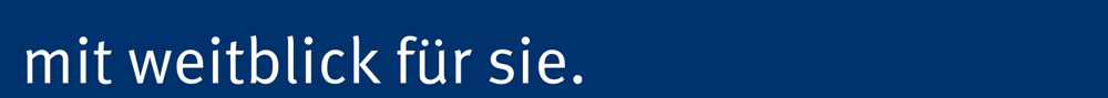 mit weitblick für sie